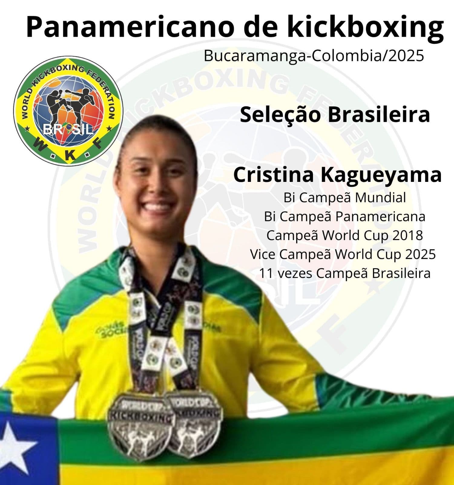 Trajetória e títulos da atleta