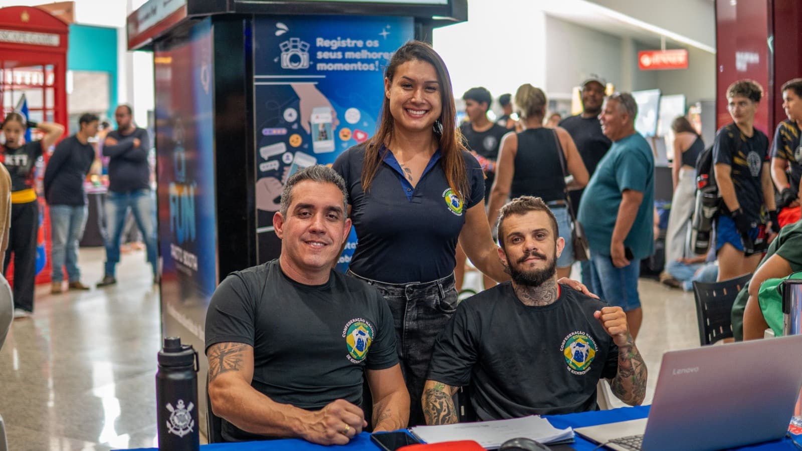 Equipe de árbitros do evento Gladiators Arena