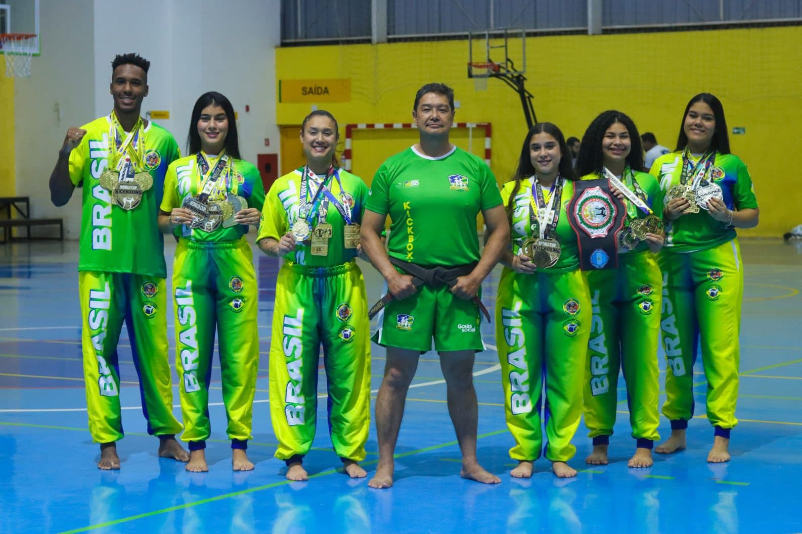 Atletas da Seleção